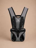 Load image into Gallery viewer, Hands-free front-facing dog carrier for small dogs up to 15 pounds, with adjustable padded straps