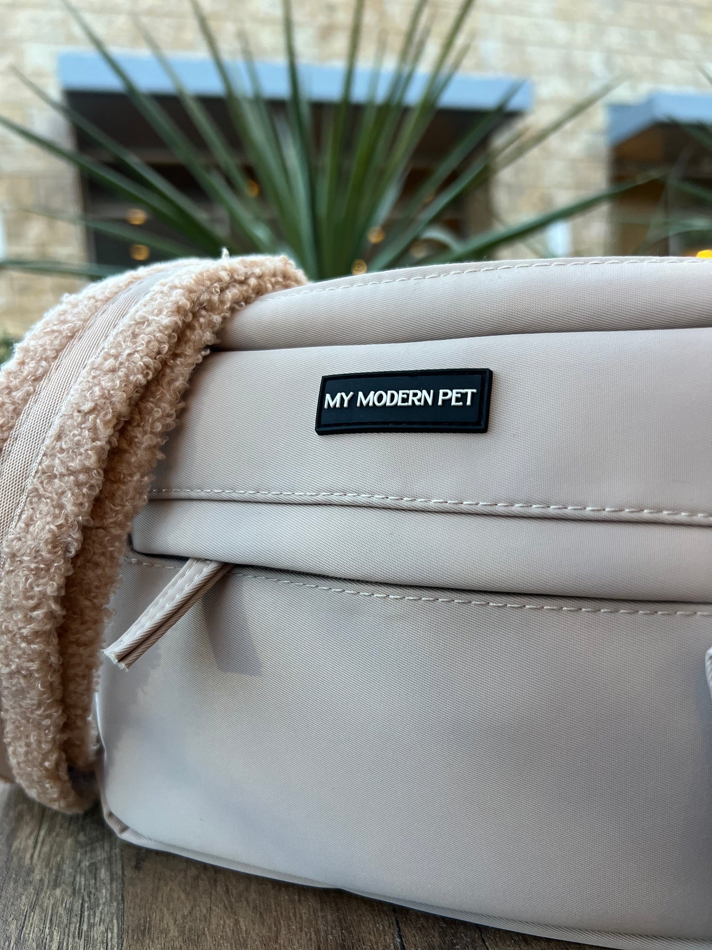 Dog Walking Desert Tan Bag Bundle- Teddy Strap