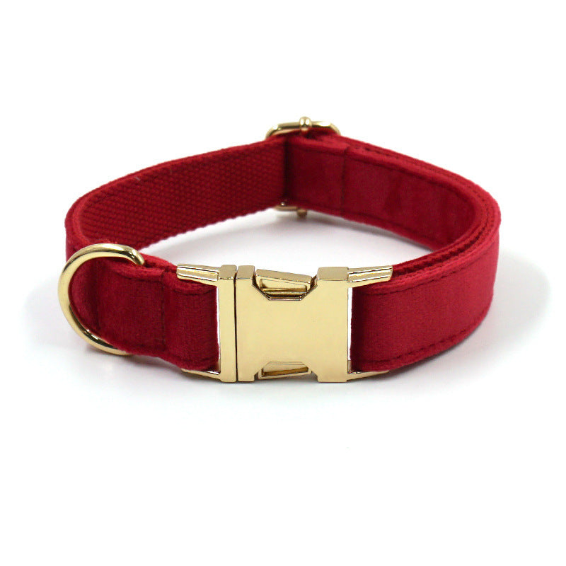 Ruby Red Dog Collar