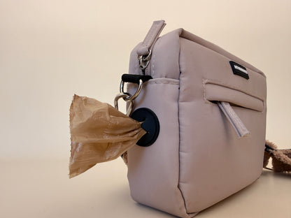 Dog Walking Desert Tan Bag Bundle- Teddy Strap