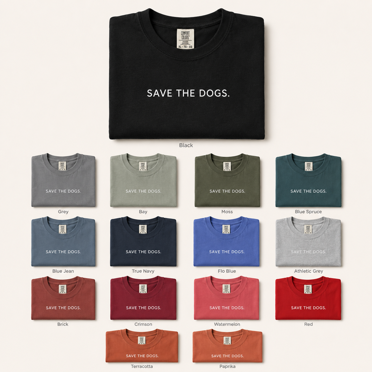 The Mission Tee: Save the Dogs