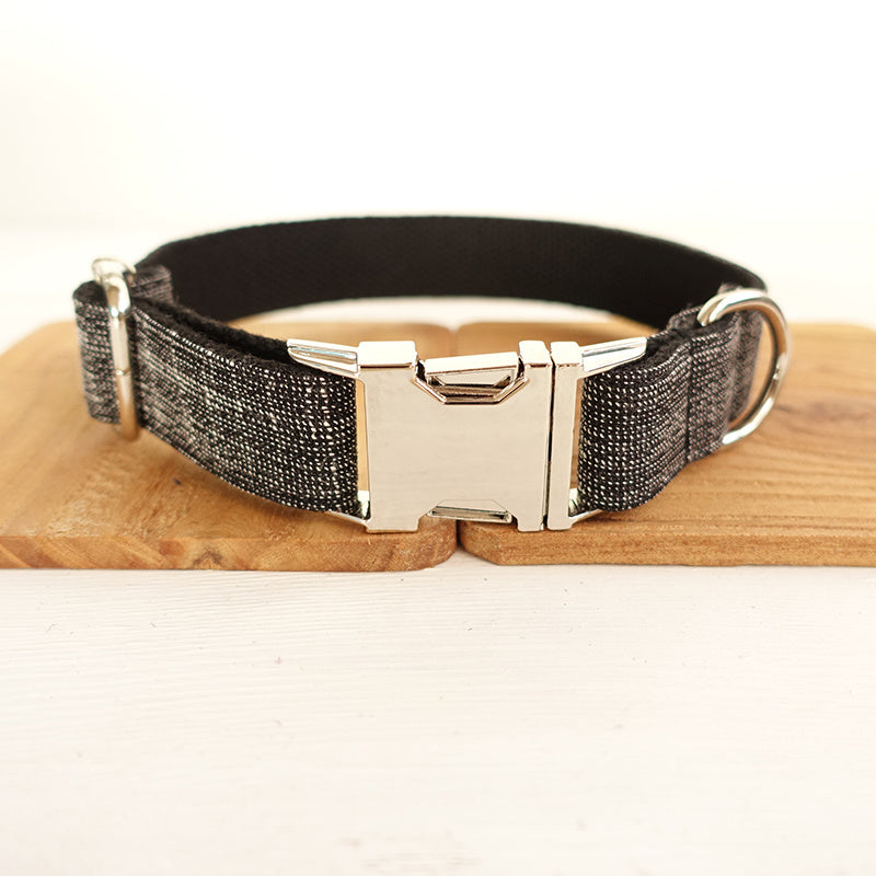 Black Pet Collar