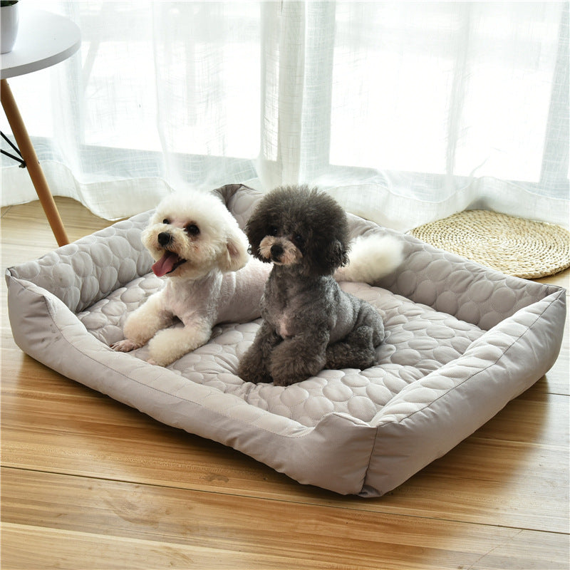 Light Grey Cozy Pet Bed