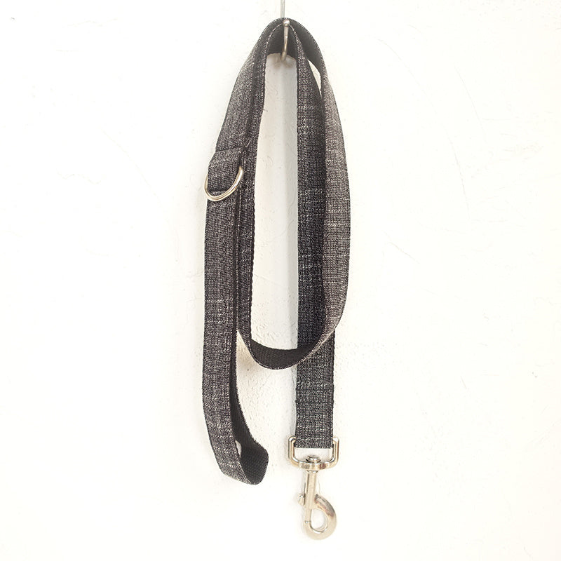 Black dog collar