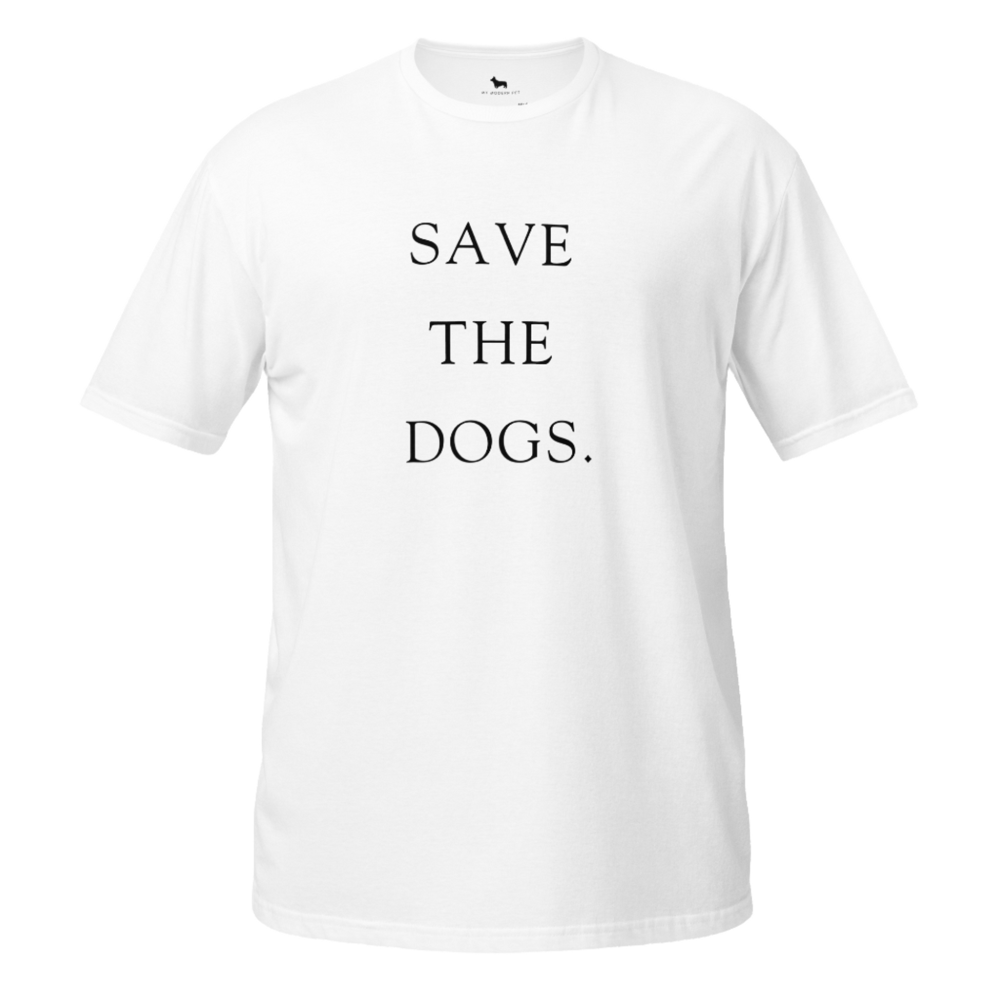 Womens Short-Sleeve "Save The Dogs" T-Shirt