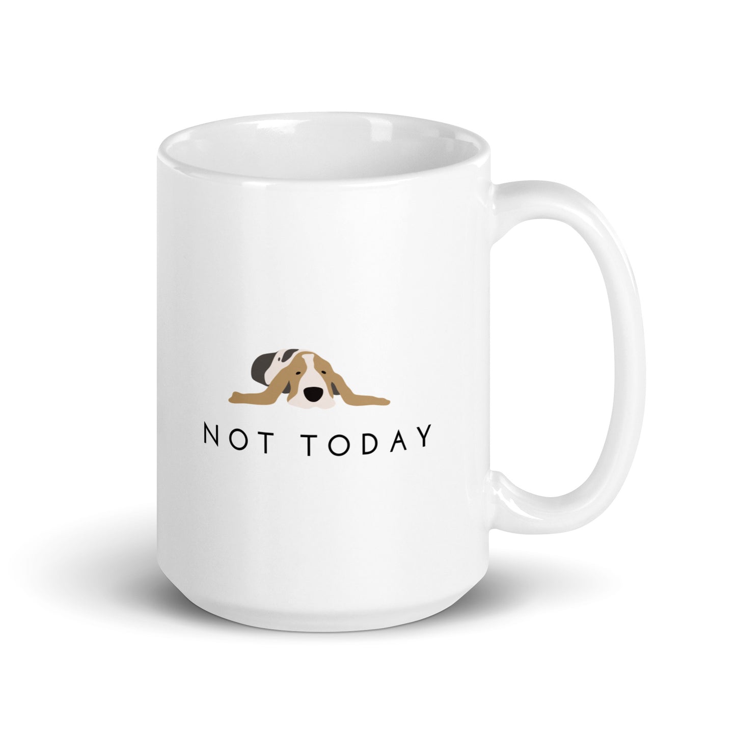 Monday Mood Hound Dog Coffee Mug